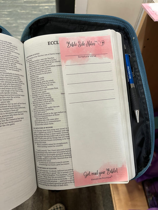 Bible Side Notes