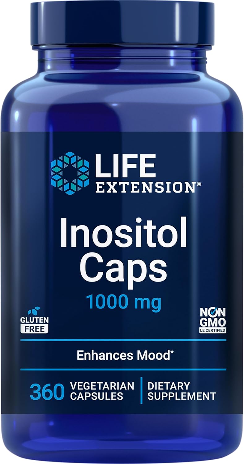 Inositol Caps, 1000mg, 360 veggie caps