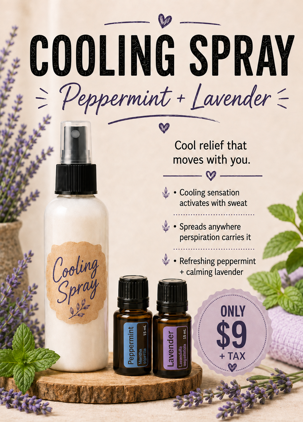 Cooling Spray