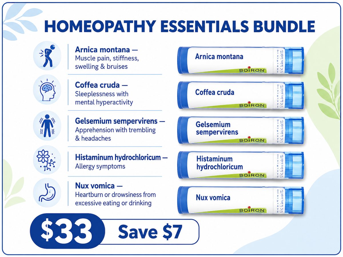 Homeopathy Essentials Bundle