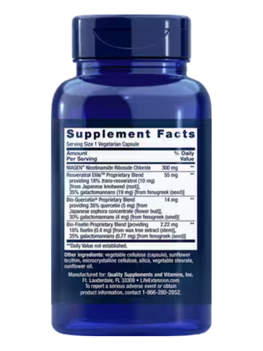 NAD+ Cell Regenerator™ and Resveratrol Elite™