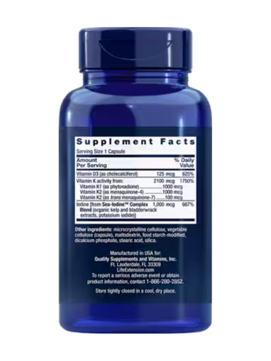 Vitamins D and K with Sea-Iodine
