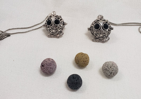 Diffuser Necklace - Lava Balls