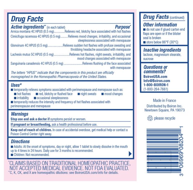 Cyclease Menopause 60 Meltaway Tablets