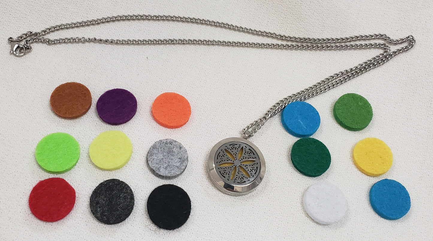 Diffuser Necklace - Felt Pads