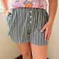 Black Stripe shorts