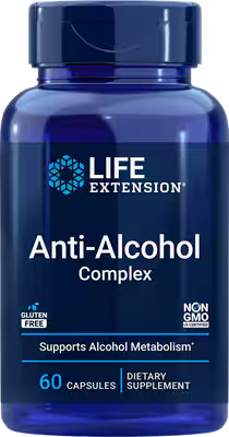Anti-Alcohol Complex, HepatoProtection Complex, 60 capsules