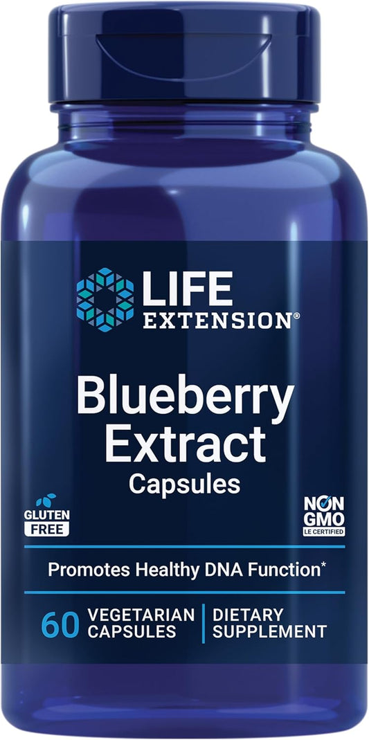 Blueberry Extract Capsules  60 vegetarian capsules