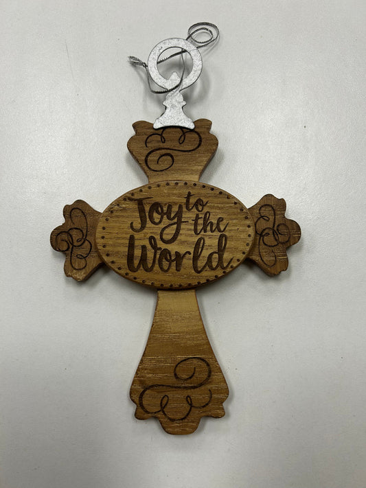 Christmas Ornaments - Wooden Cross