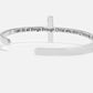 Silver Cross Bracelet