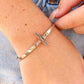 Silver Cross Bracelet