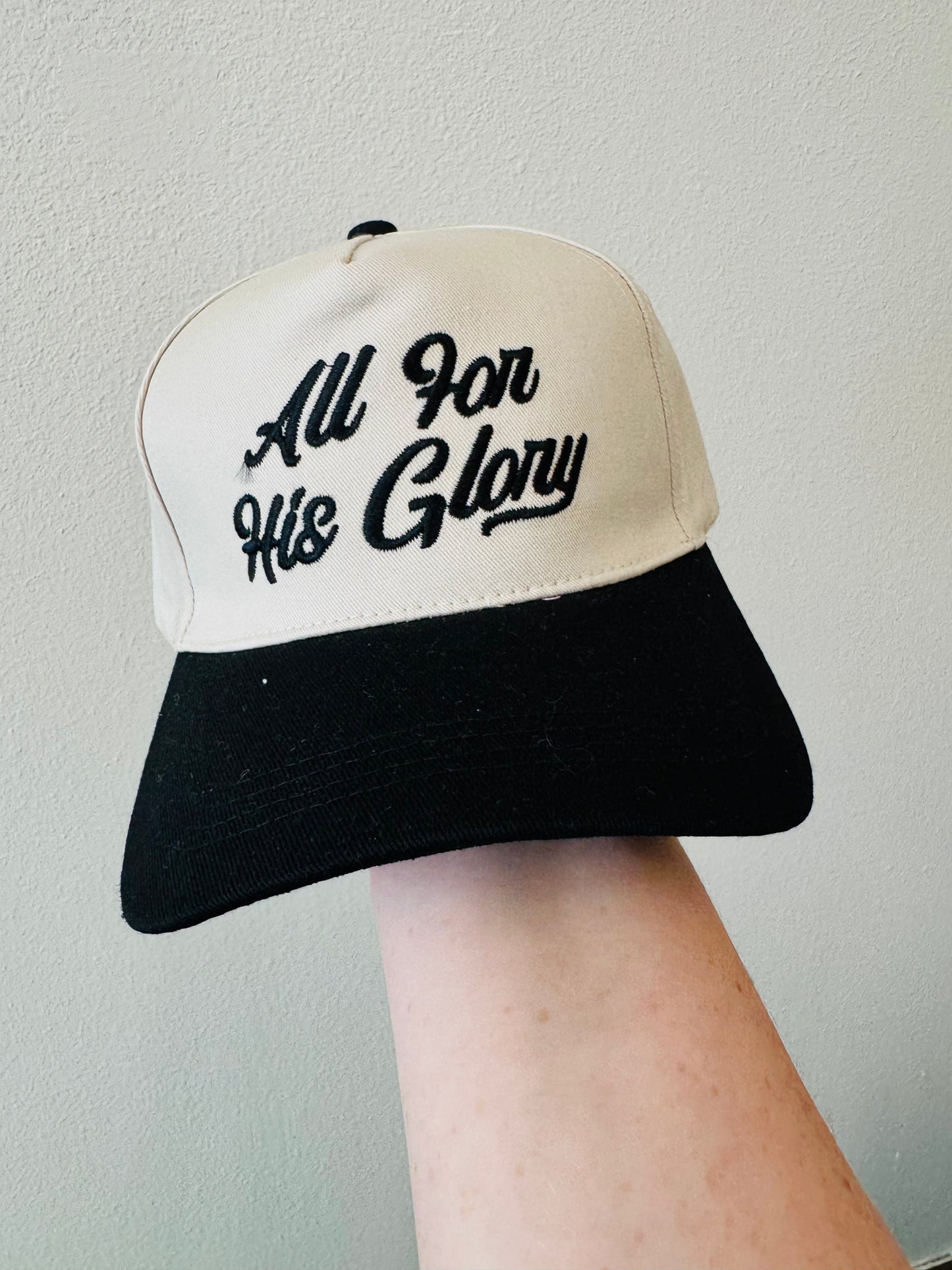 All For His Glory Hat