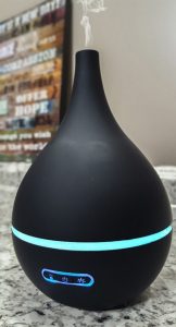 Lilia Black Matte Essential Oil Diffuser