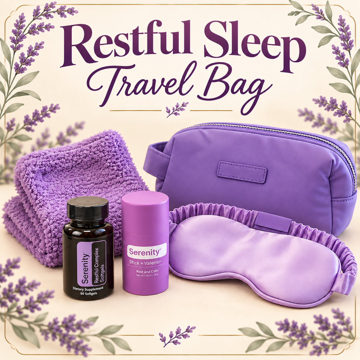 Restful Sleep Travel Bag