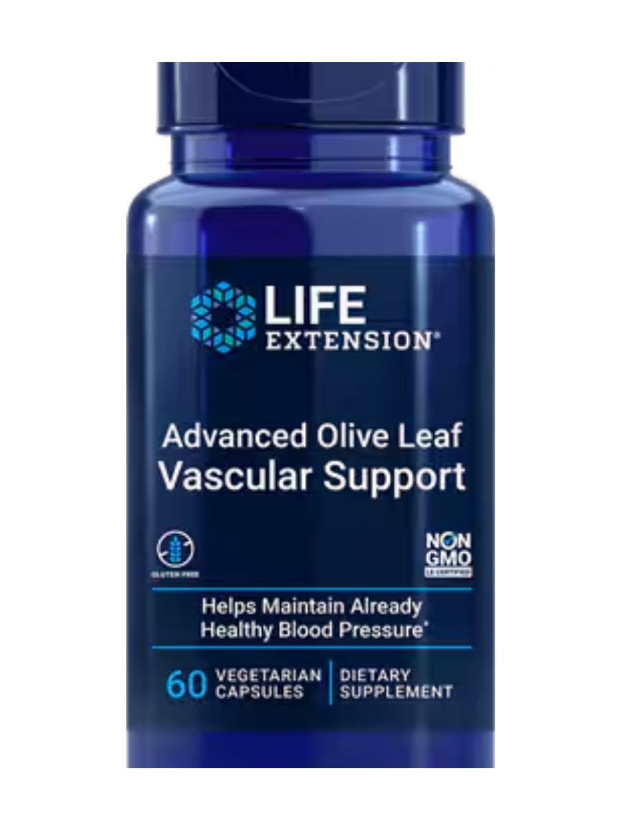 Advanced Olive Leaf Vascular Support - 60 veggie caps