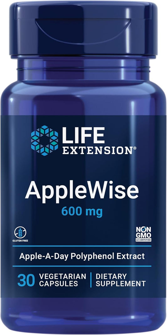 AppleWise 600 mg, 30 vegetarian capsules