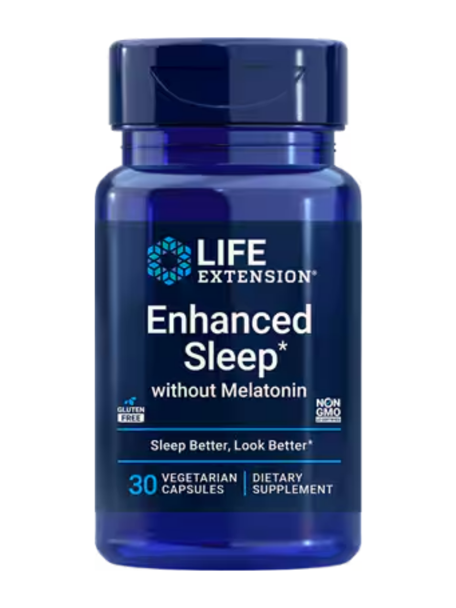 Enhanced Sleep without Melatonin