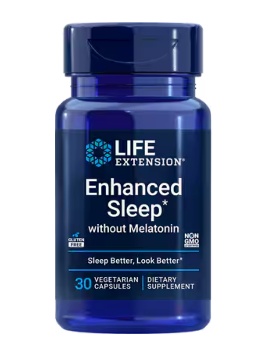 Enhanced Sleep without Melatonin