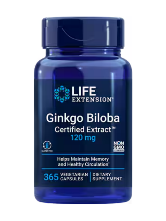Ginkgo Biloba Certified Extract™