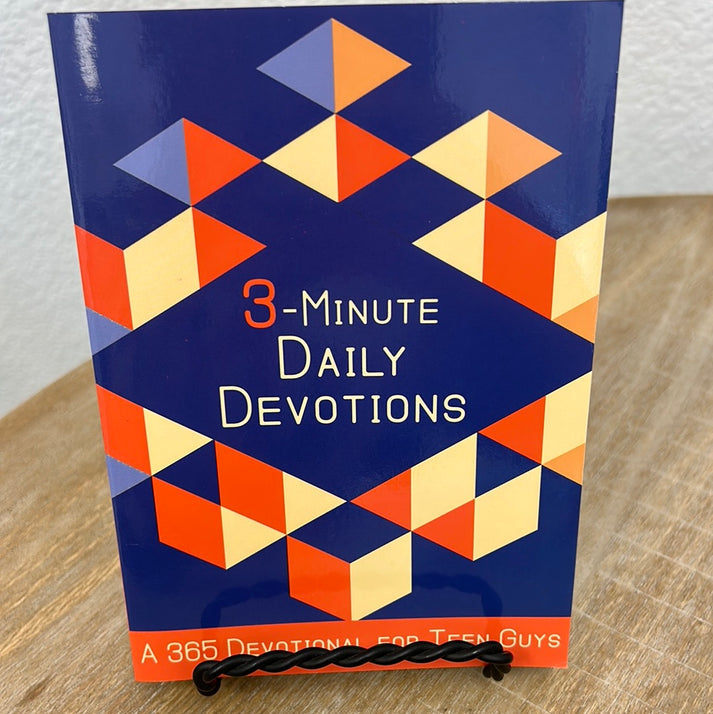 3 Minute Devotions for Teen Guys