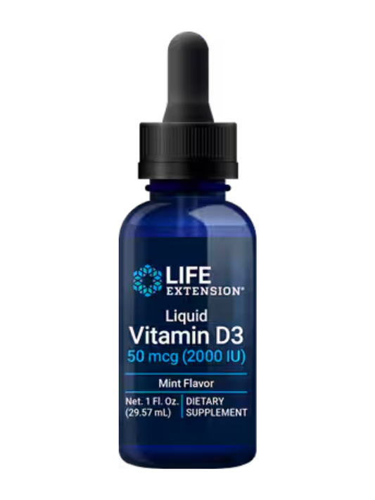 Liquid Vitamin D3, mint