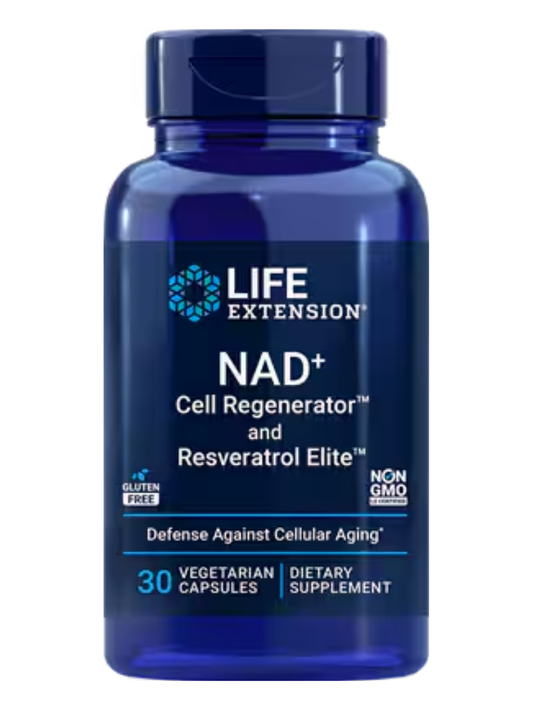 NAD+ Cell Regenerator™ and Resveratrol Elite™