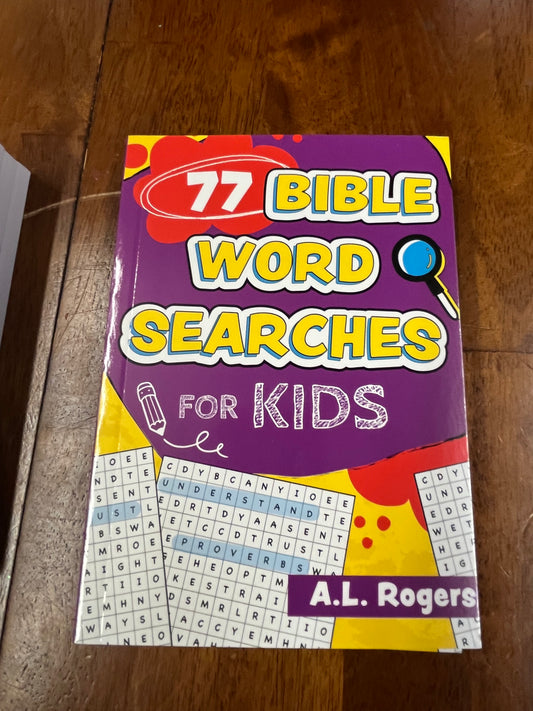 77 Bible Word Searches for Kids