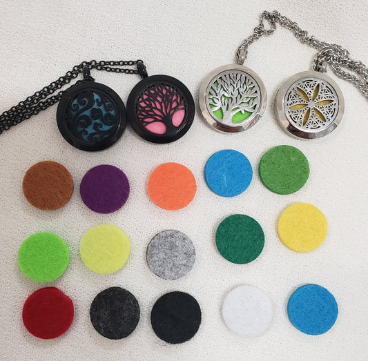 Diffuser Necklace - Felt Pads